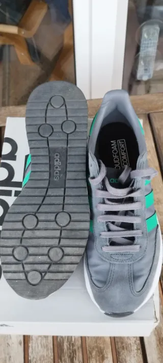 Scarpe Adidas Uomo Run 70S 2.0 Grigio/Verde