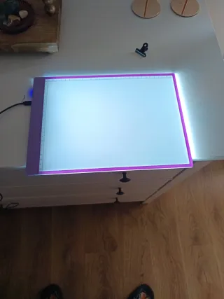 Tablero de luz LED para dibujo