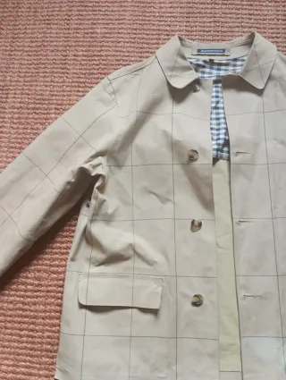 Chaqueta impermeable Aquascutum beige