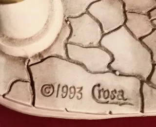 Figura Vintage "Dama con Paraguas" (1993)