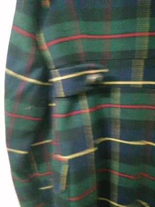 Abrigo vintage Zara cuadros