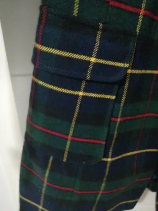 Abrigo vintage Zara cuadros