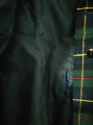 Abrigo vintage Zara cuadros