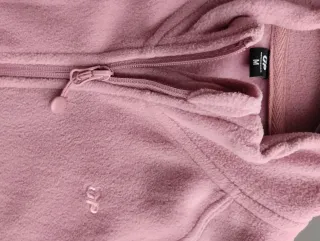 Chaqueta polar mujer rosa