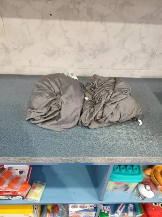 Funda Chaiselongue Gris Poliéster