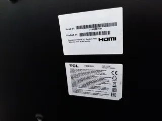 Televisión Samsung 40 Negra y Plateada