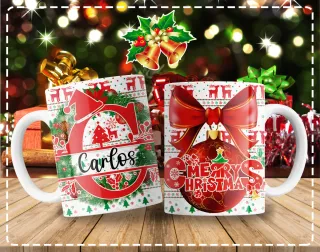 Tazas Navidad Personalizadas