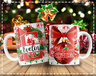 Tazas Navidad Personalizadas