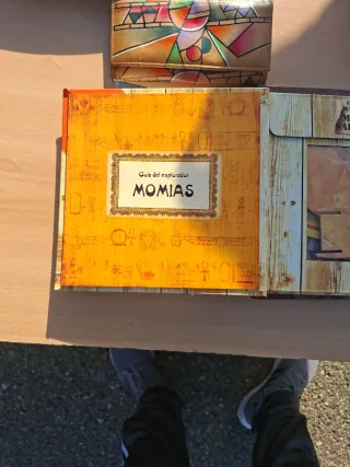 LIBRO Y MAQUETA MOMIA