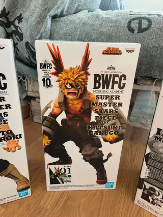 Pack 3 cajas My Hero Academia BWFC