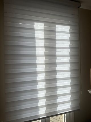 Tenda a rullo bianca