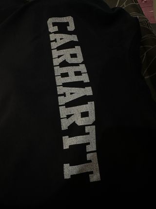 Sudadera Carhartt College Negra