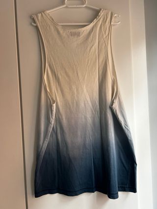 Camiseta sin mangas degradado