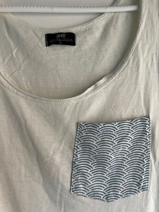 Camiseta sin mangas degradado