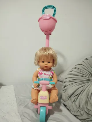 Muñeca Nenuco con Bicicleta