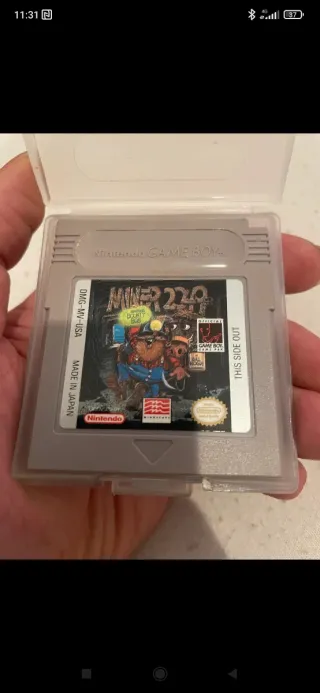 Game Boy Nintendo Miner