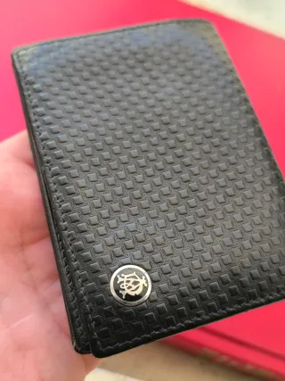 Cartera Tarjetero Dunhill Negra