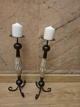 Candelabros de forja