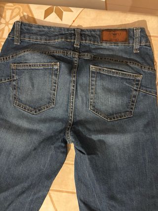 Jeans Liu Jo Rebel Queen Blu Strappati