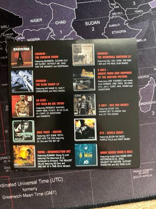 Caja CD Eminem The Singles Edición Limitada