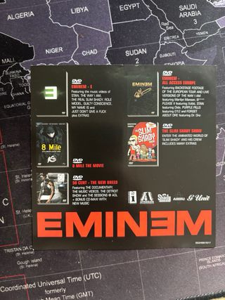 Caja CD Eminem The Singles Edición Limitada