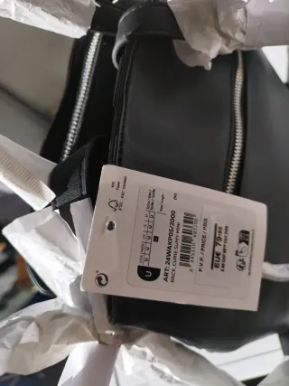 Bolso bandolera mochila negro