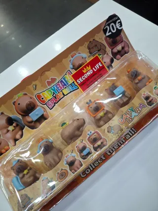 Lote 6 Muñecos Capybara Splat Ball
