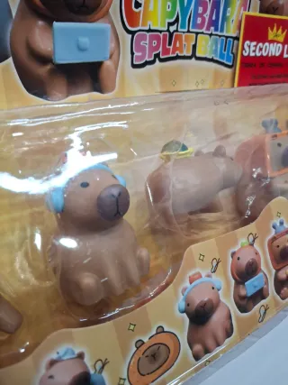 Lote 6 Muñecos Capybara Splat Ball