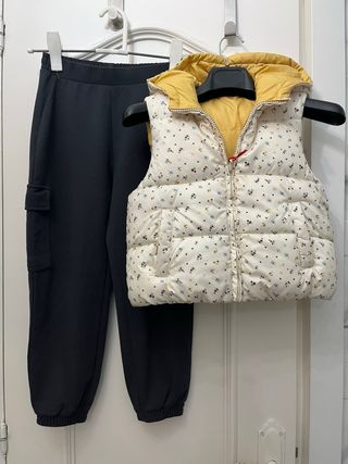 Conjunto niña 8 años pantalón y chaleco