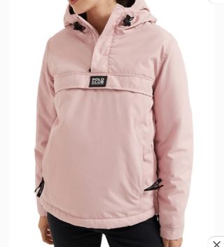 Abrigo Chaqueta canguro Polo Club rosa