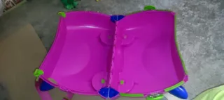 Maleta infantil Trunki rosa y verde