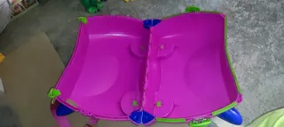 Maleta infantil Trunki rosa y verde