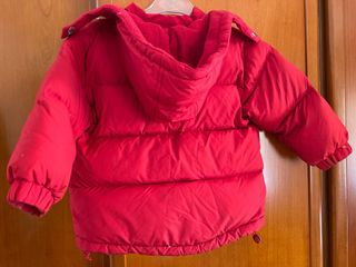Giubbotto rosso imbottito bimbo 24 mesi