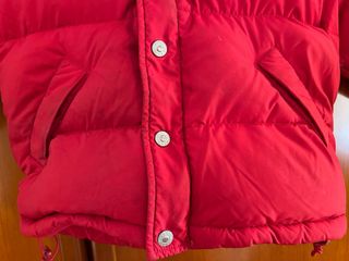 Giubbotto rosso imbottito bimbo 24 mesi