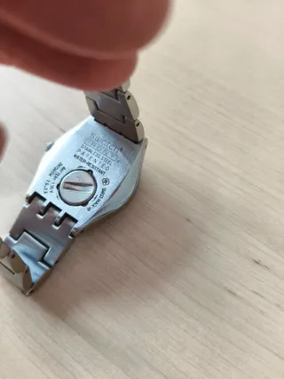 Reloj Swatch Daydate Rosa Vintage