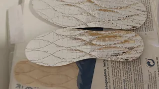 2 pares de plantillas térmicas lana y aluminio T38