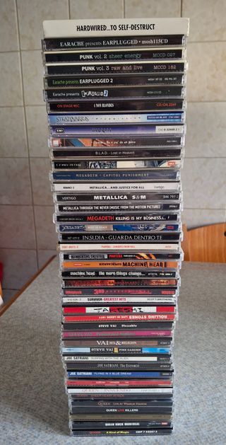 CD Metal Rock Originali - Prezzo da 5 euro salire