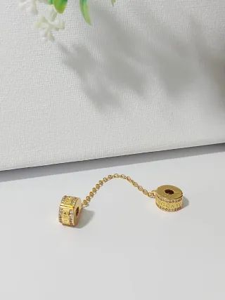 Charms Pandora Oro con Circonitas