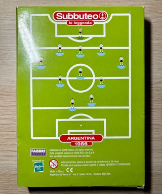 Subbuteo La Leggenda Team Squadra Argentina 1986 3