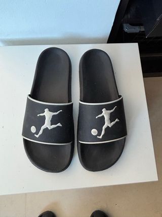 Sandali da calcio taglia 43 neri