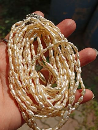 Collar de perlas auténticas 24” (61 cm) – segunda