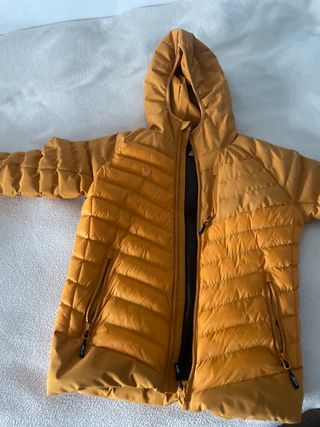 Chaqueta infantil Joluvi amarilla talla 12