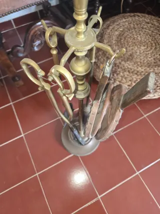 Conjunto Utensílios para chimenea