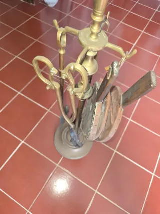 Conjunto Utensílios para chimenea