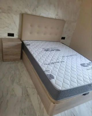 Canapé cama y colchón