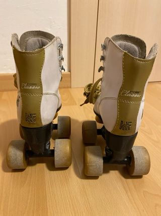 Patines KRF Roller Classic Blancos