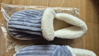 Zapatillas de casa invierno grises