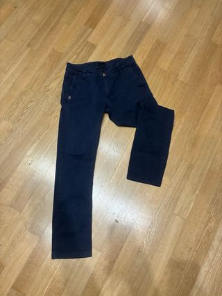 Pantaloni Daniele Alessandrini Blu