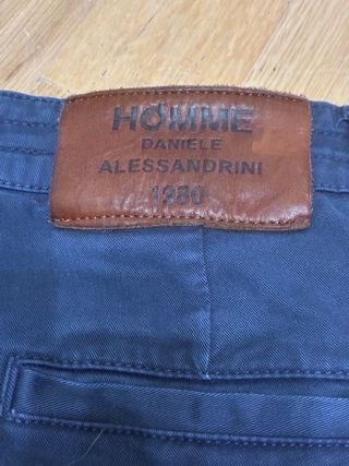 Pantaloni Daniele Alessandrini Blu