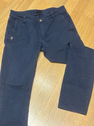 Pantaloni Daniele Alessandrini Blu